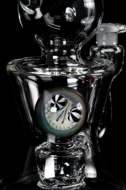 Evan Cals Glass Art - Skull Marble 10mm Rig - 2