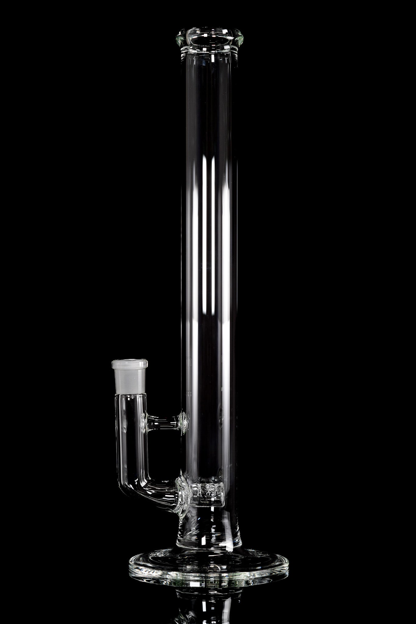 Green Belt Glass - Clear Stemline - 1