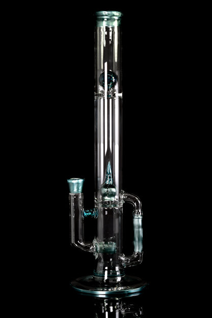 Green Belt Glass - Full Accent Worked Imp W/ Drain - Neptunium