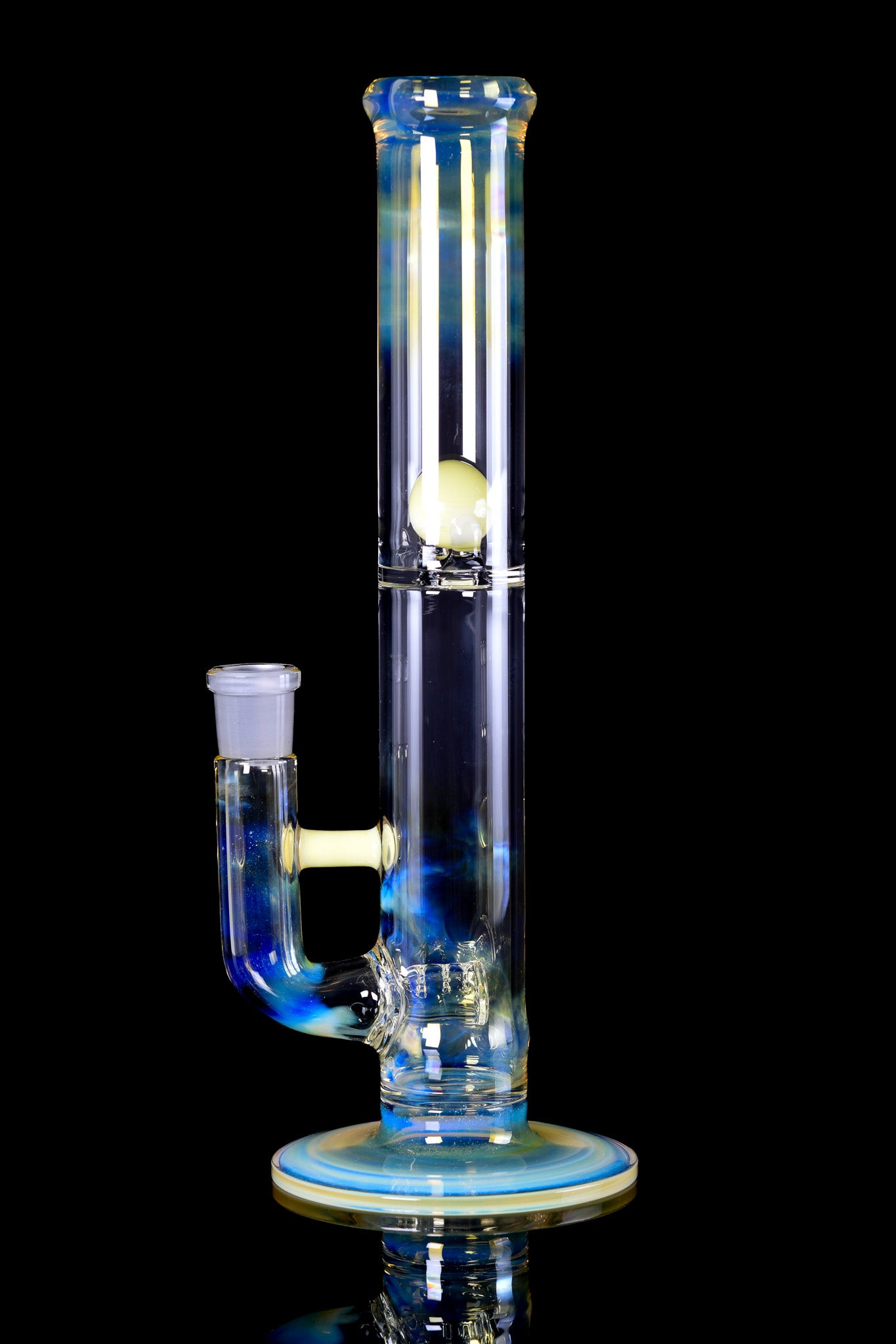 Green Belt Glass - Mini Fumed MSG Stemline - Exp925 Pink Ivory