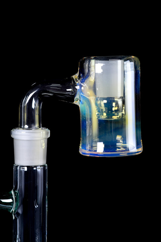 Green Belt Glass - 18mm 90° Fumed Dewar Ash Catcher - 2