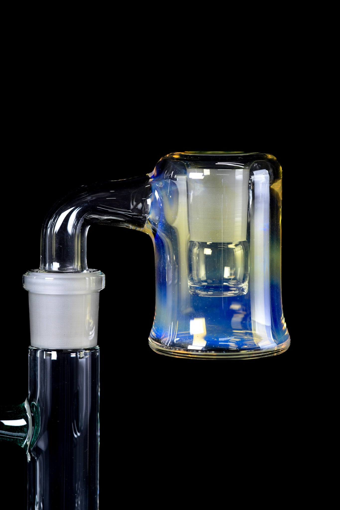 Green Belt Glass - 18mm 90° Fumed Dewar Ash Catcher - 3