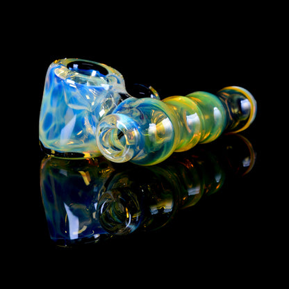 Tombstoned Glass - Fumed Grateful Dead Side Car - 2