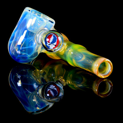 Tombstoned Glass - Fumed Grateful Dead Side Car - 1