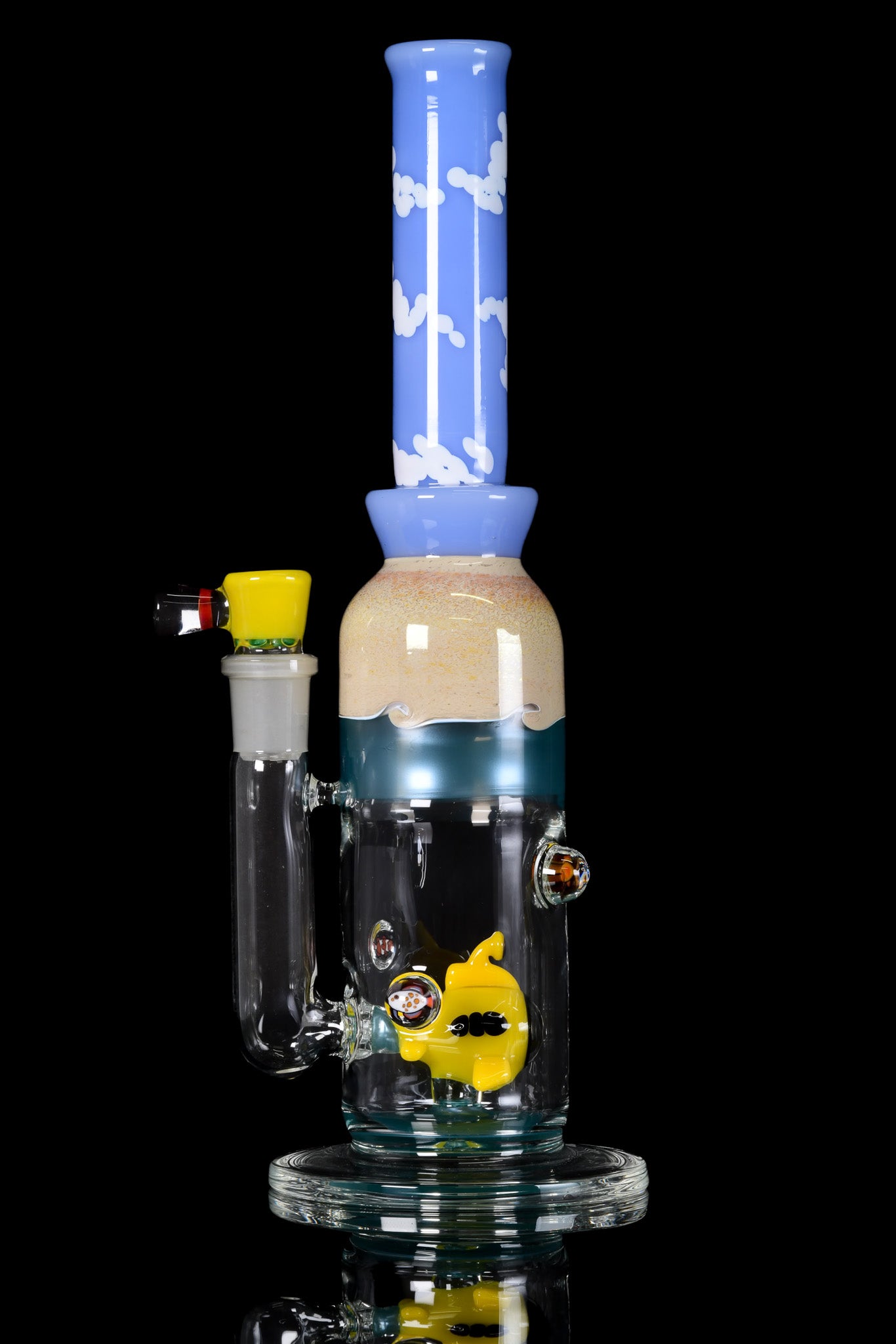 Burtoni - Yellow Submarine Bong W/ 3 Bowls