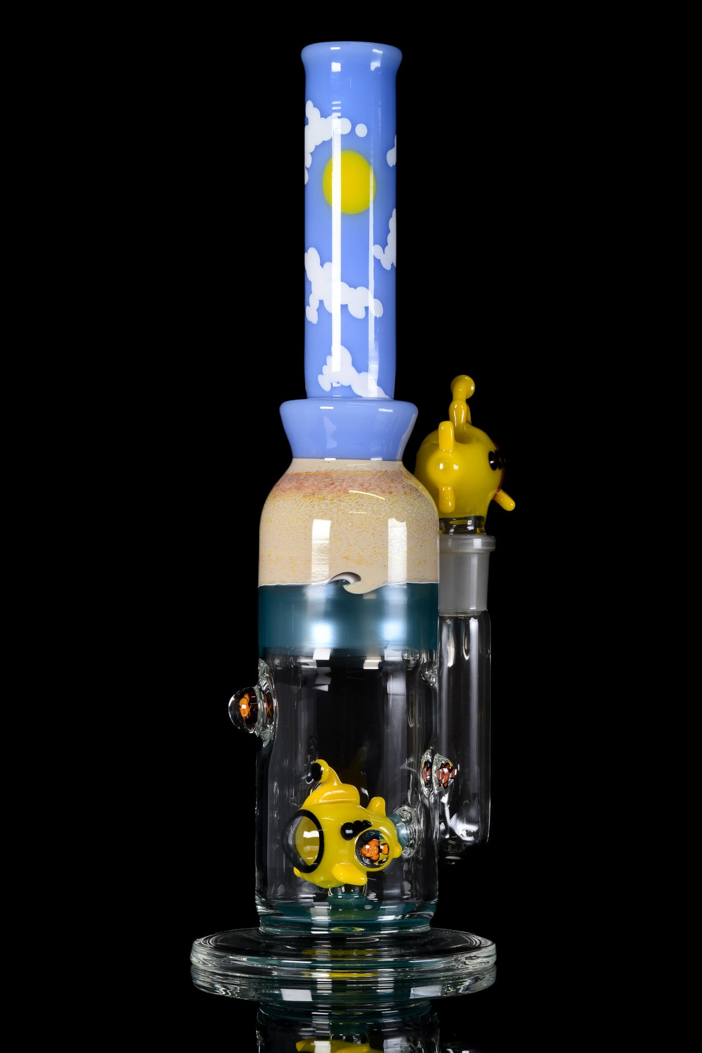 Burtoni - Yellow Submarine Bong W/ 3 Bowls