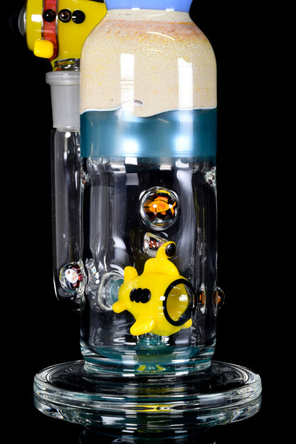 Burtoni - Yellow Submarine Bong W/ 3 Bowls