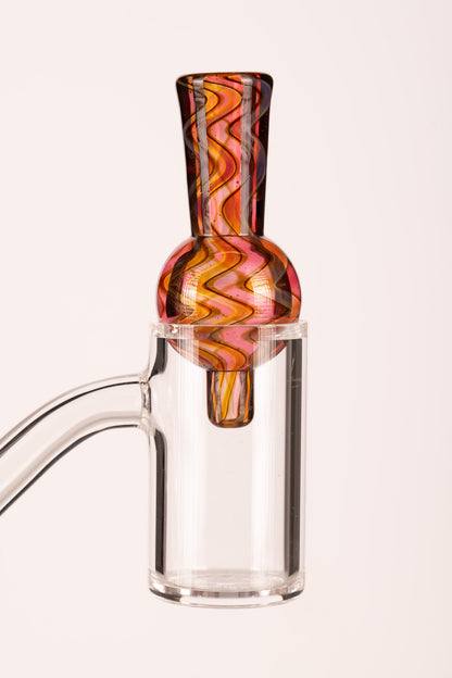 JS Glass - Worked Bubble Cap - 2
