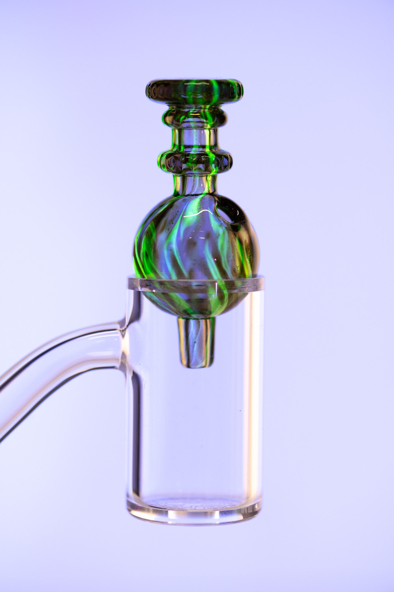 JS Glass - Worked Bubble Cap - 6