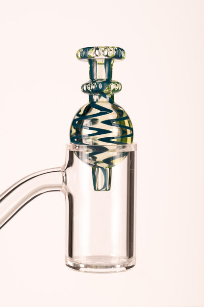 JS Glass - Worked Bubble Cap - 7