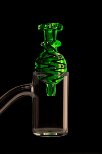 JS Glass - Worked Bubble Cap - 7