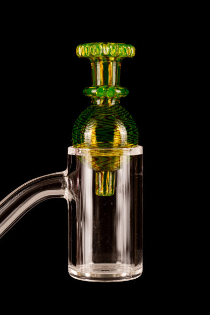 JS Glass - Worked Bubble Cap - 8