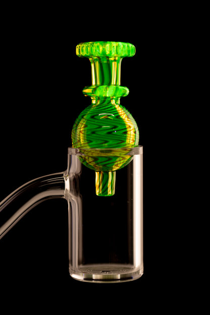 JS Glass - Worked Bubble Cap - 8