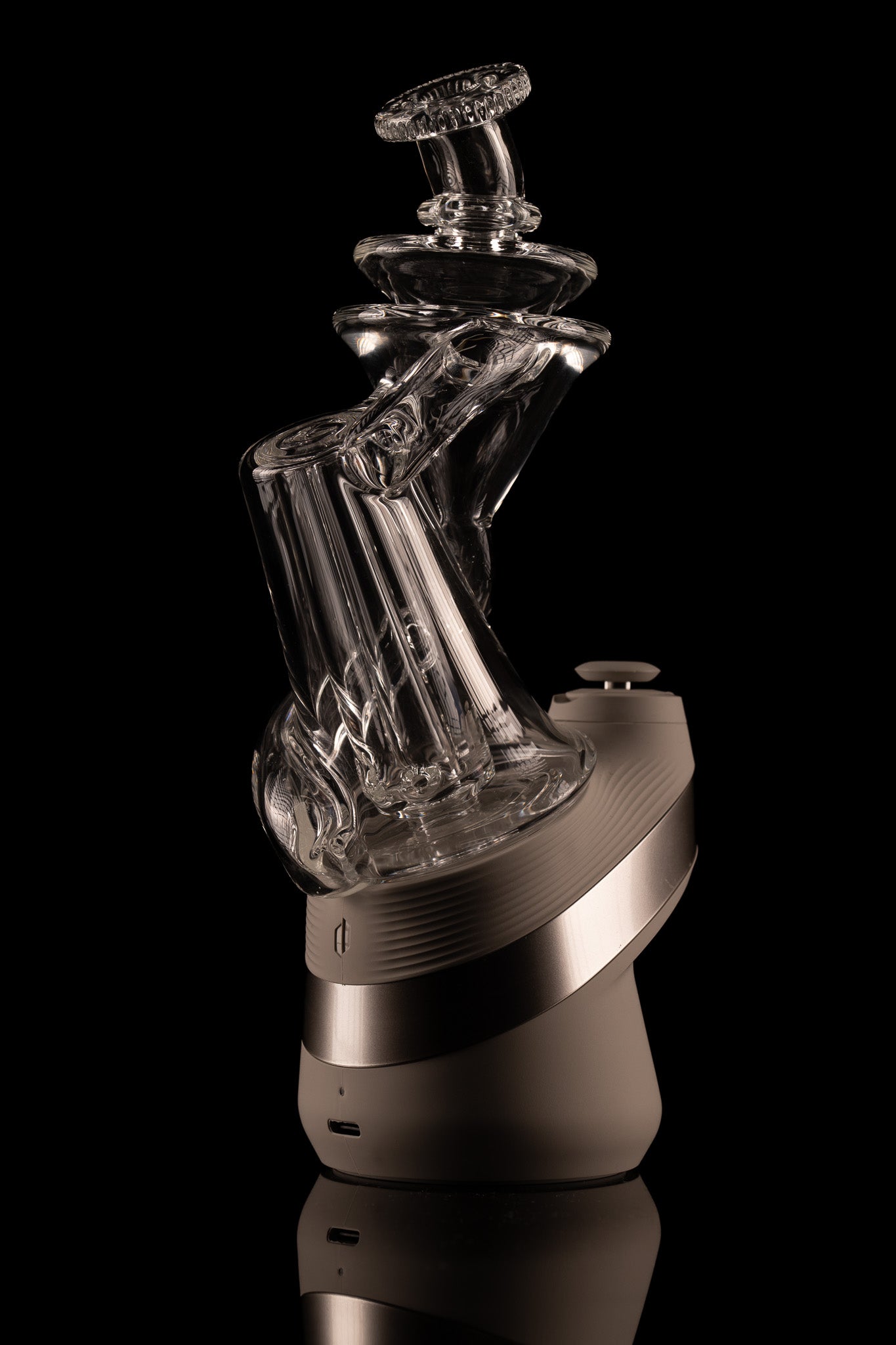 JS Glass - Clear Funnel Top - Puffco