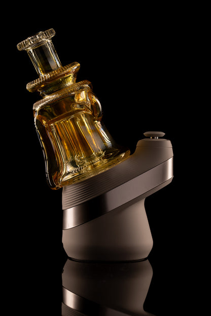 JS Glass - Fumed Carved Driod Top - Puffco