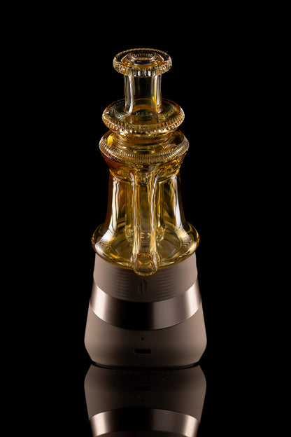 JS Glass - Fumed Carved Driod Top - Puffco