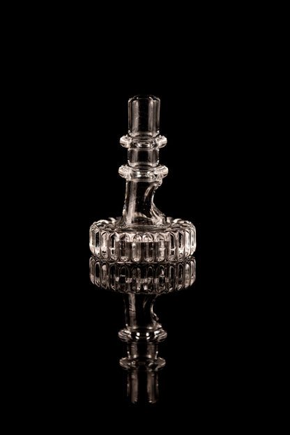 JS Glass - Puffco Joystick Carved Cap - 1