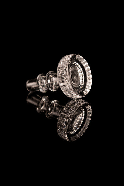 JS Glass - Puffco Joystick Carved Cap - 1