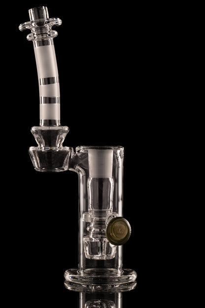 Disco Box Glass - 18mm Flower Tower - 2