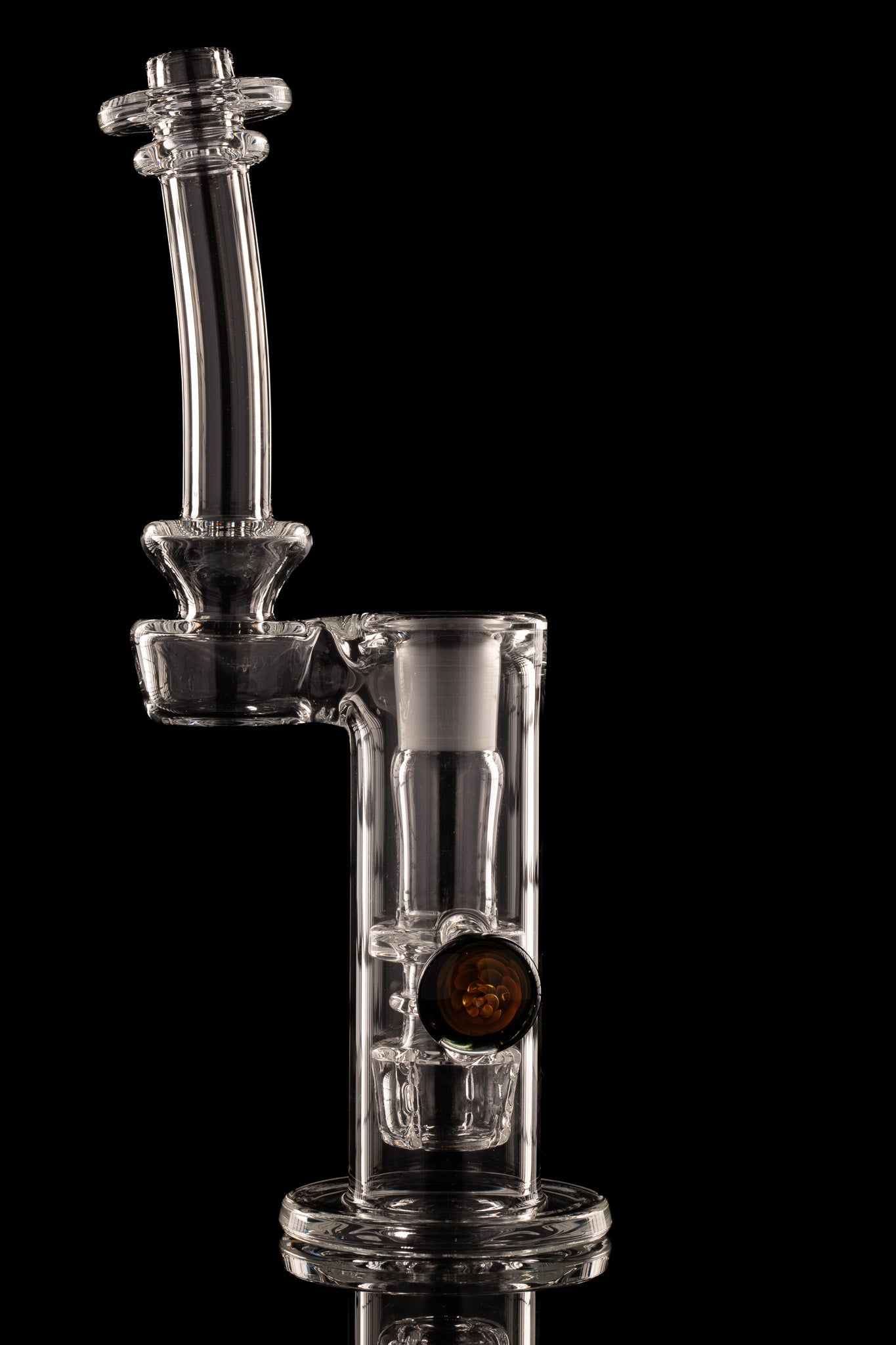 Disco Box Glass - 18mm Flower Tower - 3