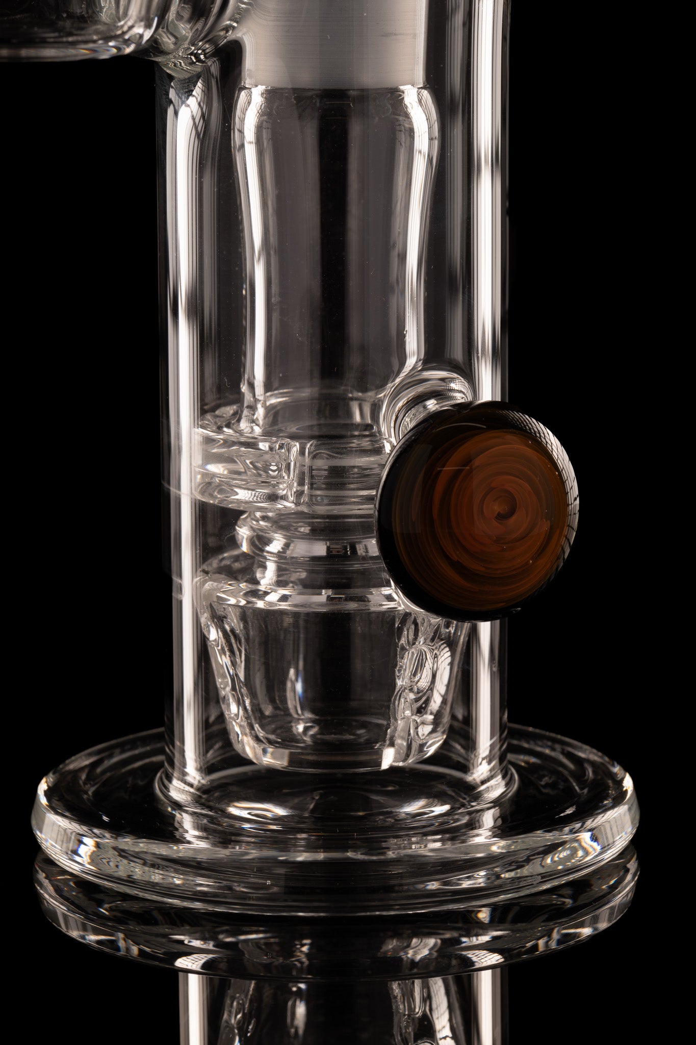 Disco Box Glass - 18mm Flower Tower - 1