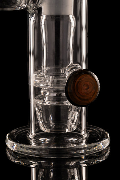 Disco Box Glass - 18mm Flower Tower - 1