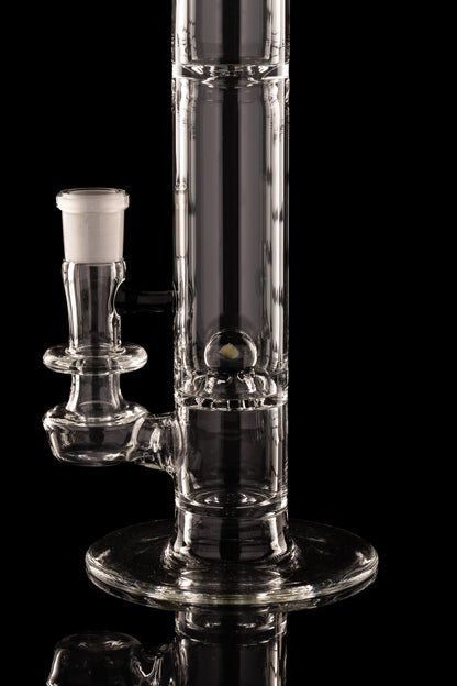 Disco Box Glass - 18mm Natty Perc Tube - 12
