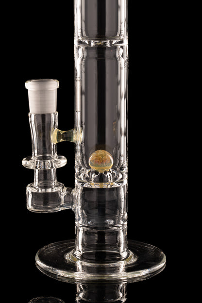 Disco Box Glass - 18mm Natty Perc Tube - 15