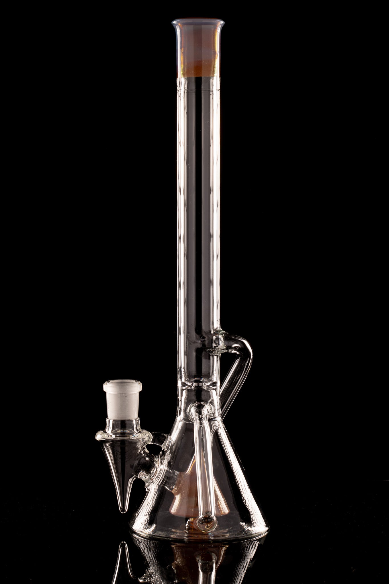 Disco Box Glass - 18mm Fixed Single Recycling Beaker - 7