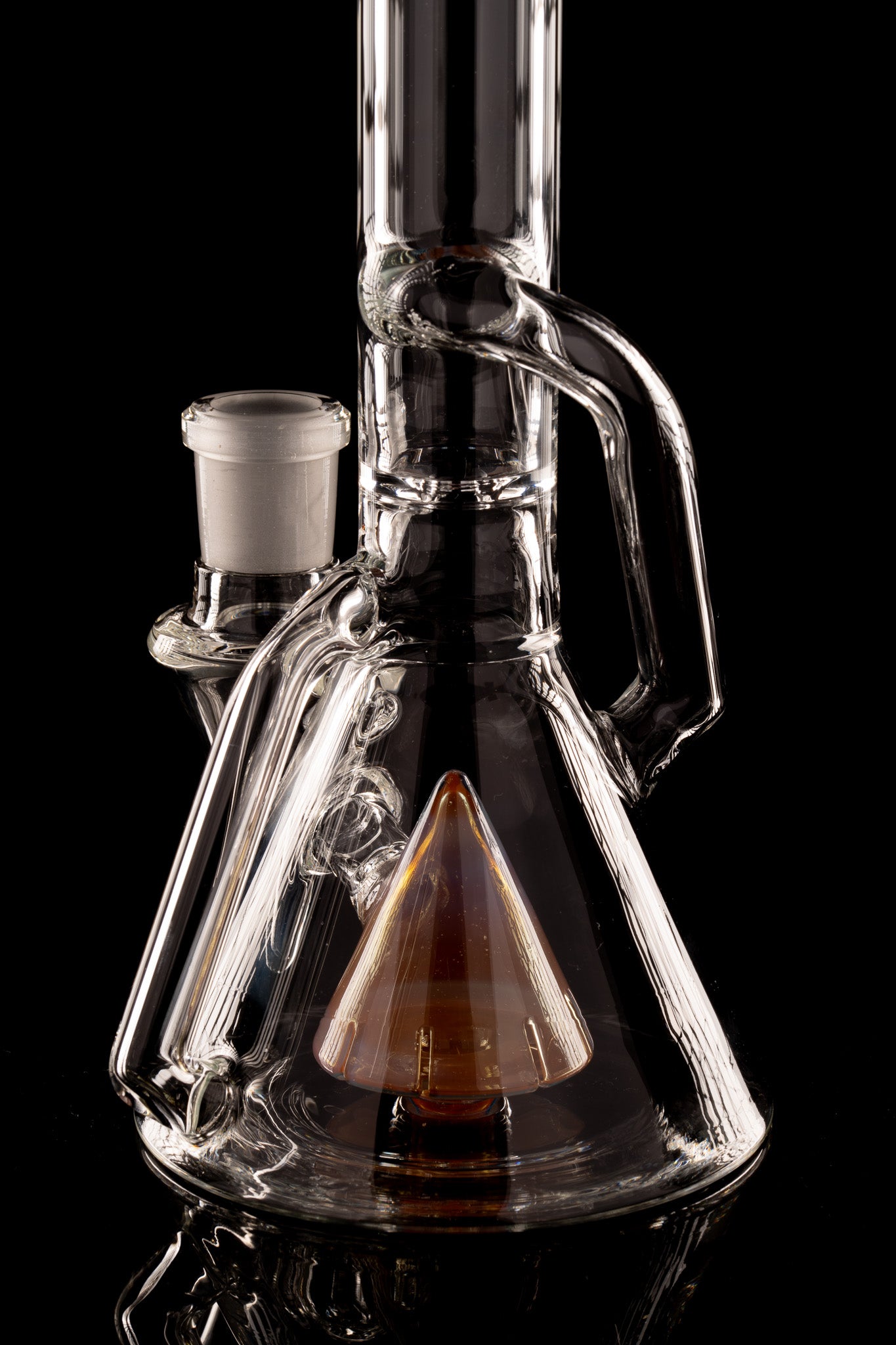 Disco Box Glass - 18mm Fixed Single Recycling Beaker - 7