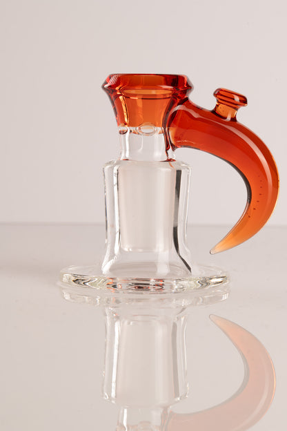 Jamms Glass - 18mm 4-Hole Straight Colour Slide - Sunstone