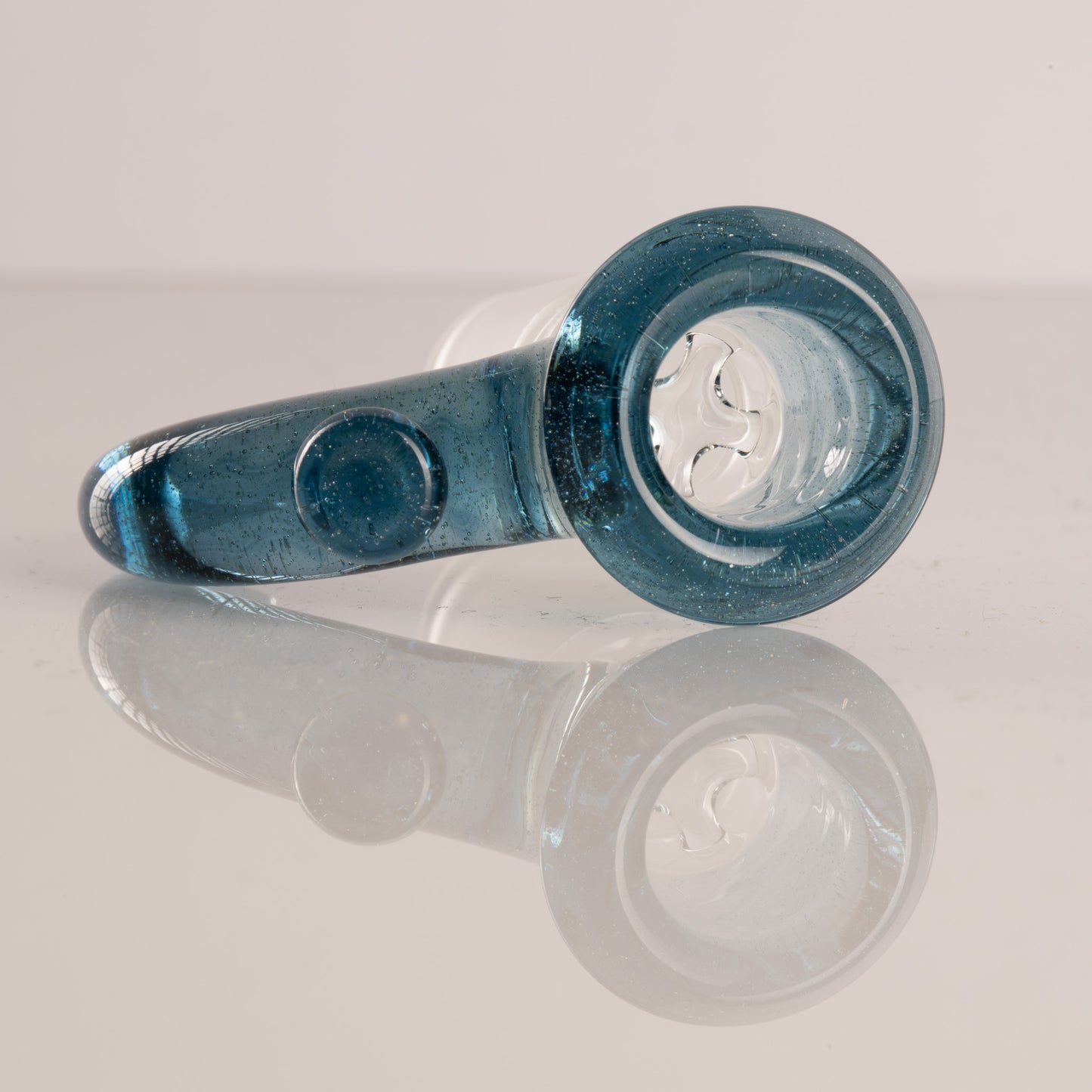 Jamms Glass - 18mm 4-Hole Straight Colour Slide - Pinocchio