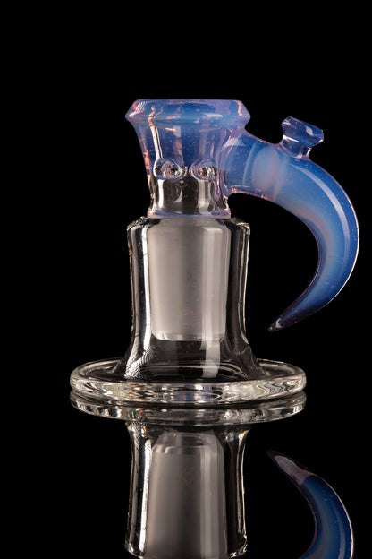 Jamms Glass - 18mm 4-Hole Straight Colour Slide - Lucid