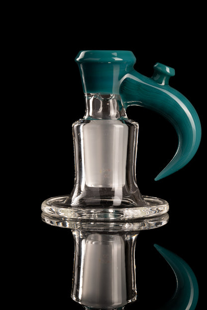 Jamms Glass - 18mm 4-Hole Straight Colour Slide - Agua Azul