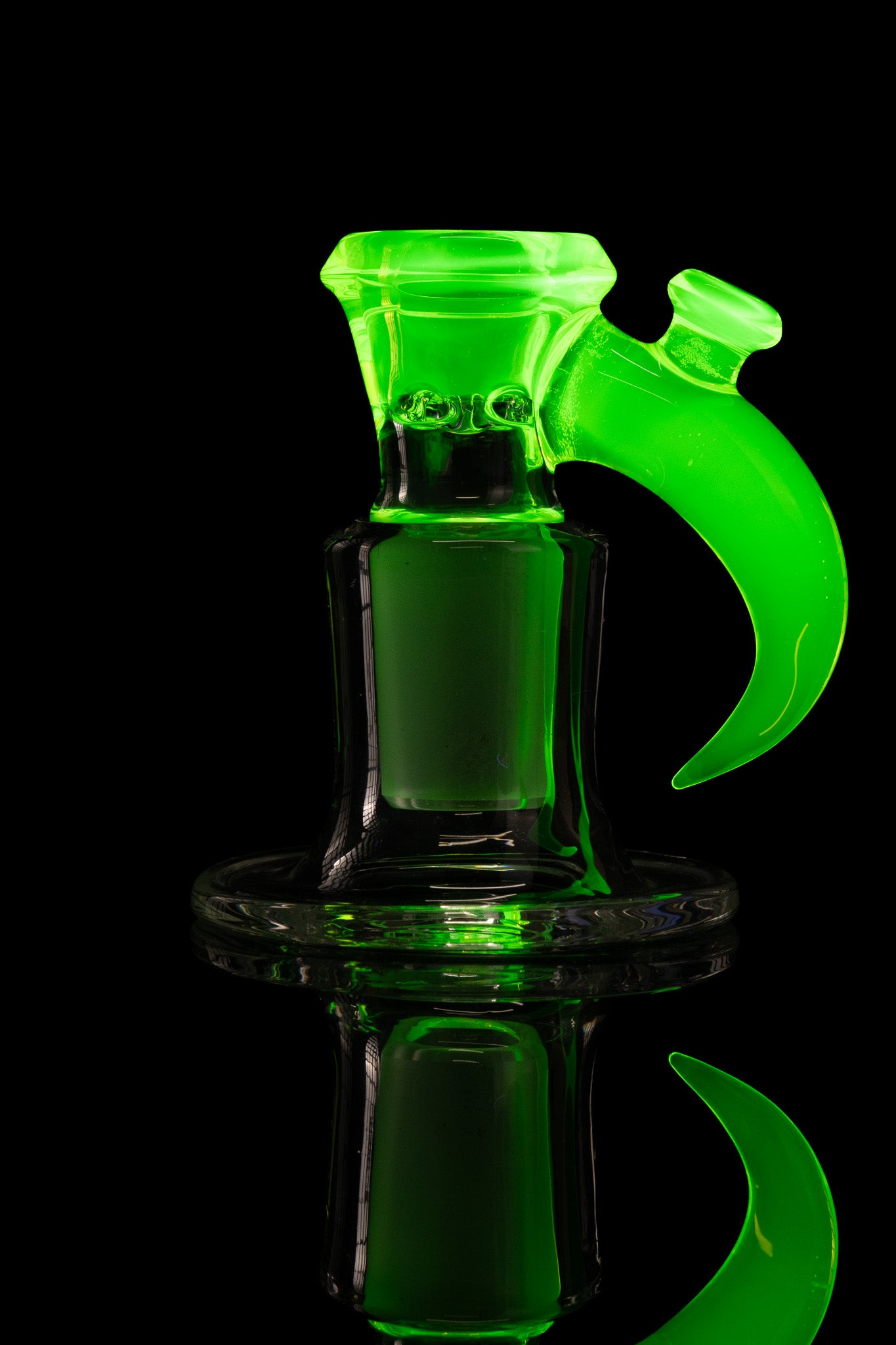 Jamms Glass - 18mm 4-Hole Straight Colour Slide - Ion (UV)