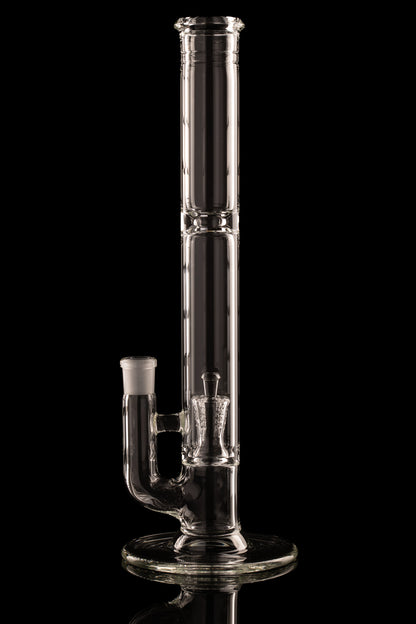 Jamms Glass - Clear Natty Perc Tube w/ 18mm Joint