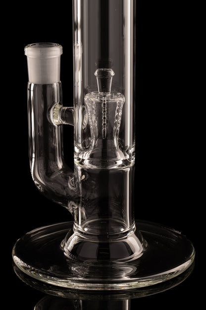 Jamms Glass - Clear Natty Perc Tube w/ 18mm Joint