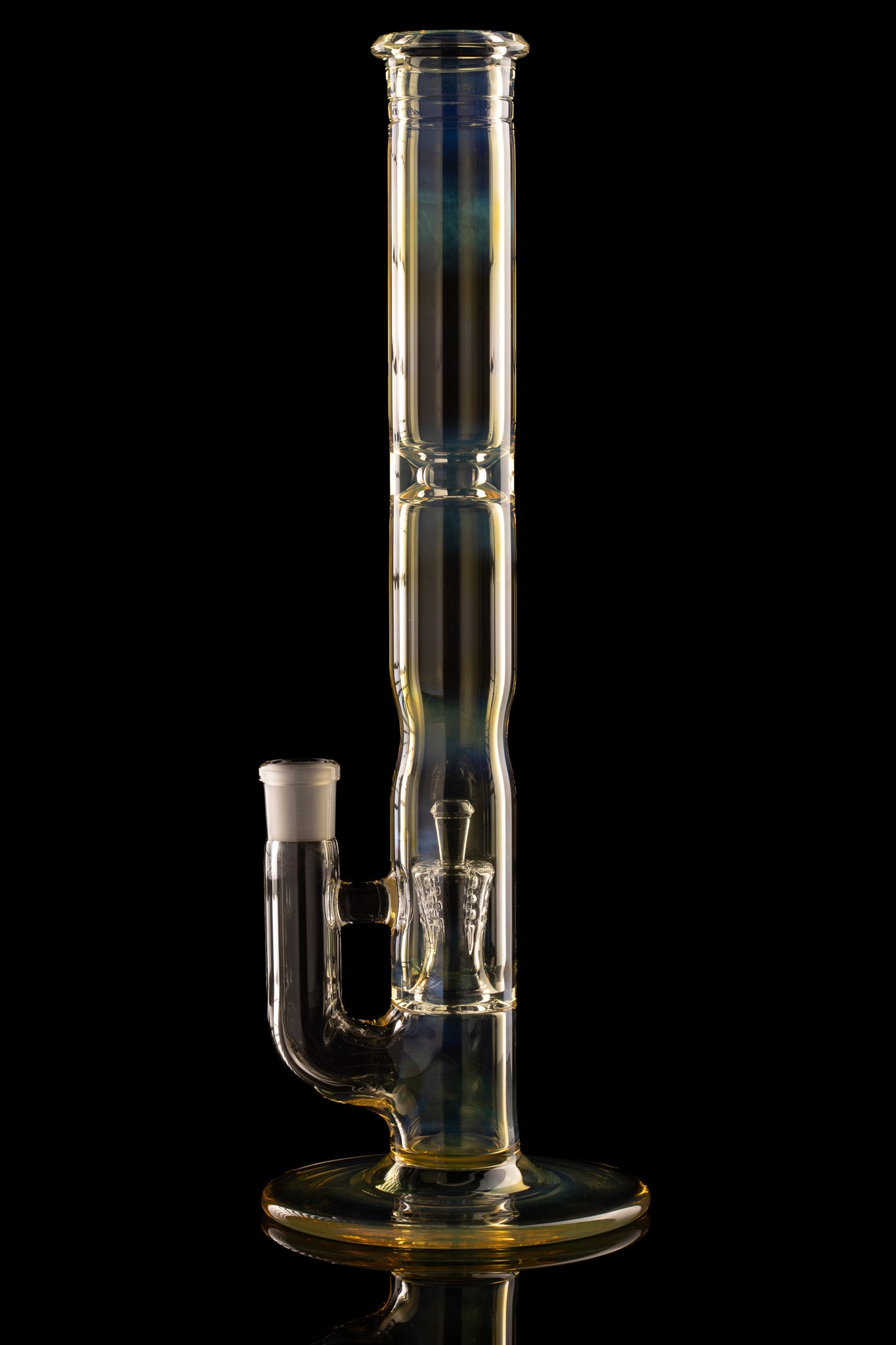 Jamms Glass - Fumed Natty Perc Tube w/ 18mm Joint
