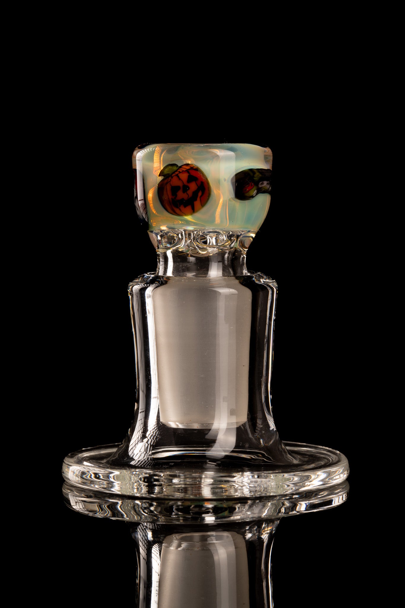 Tombstoned Glass - 18mm 4 Hole Millie Slide - 1