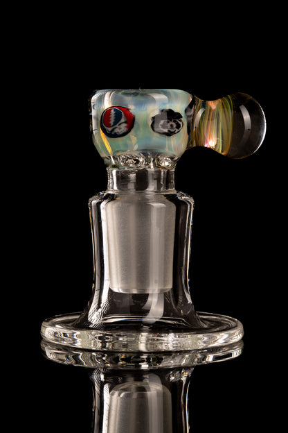 Tombstoned Glass - 18mm 4 Hole Millie Slide - 2