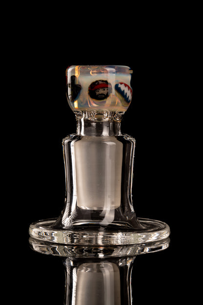 Tombstoned Glass - 18mm 4 Hole Millie Slide - 3