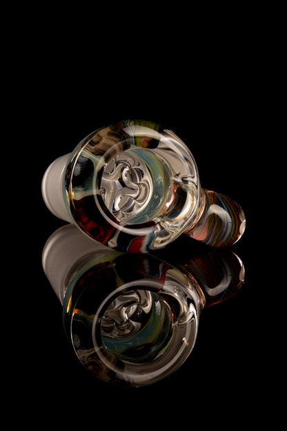 Tombstoned Glass - 18mm 4 Hole Millie Slide - 5