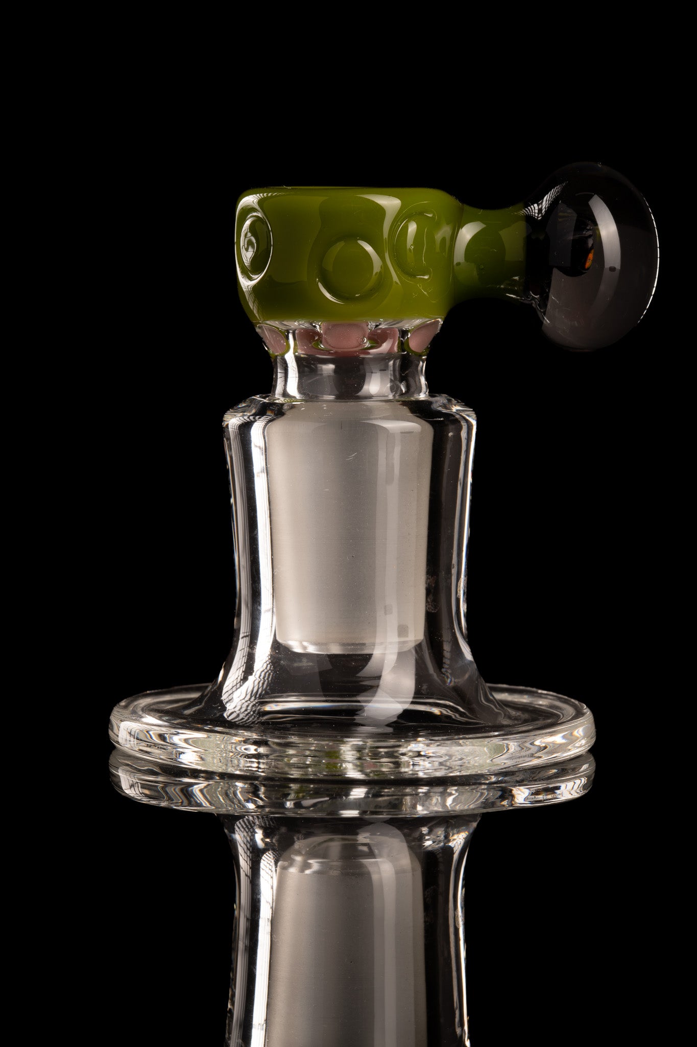 Tombstoned Glass - 18mm 4 Hole TMNT Slide - 1