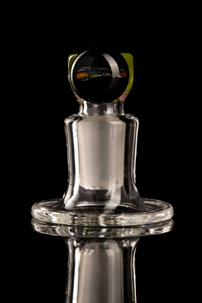 Tombstoned Glass - 18mm 4 Hole TMNT Slide - 1