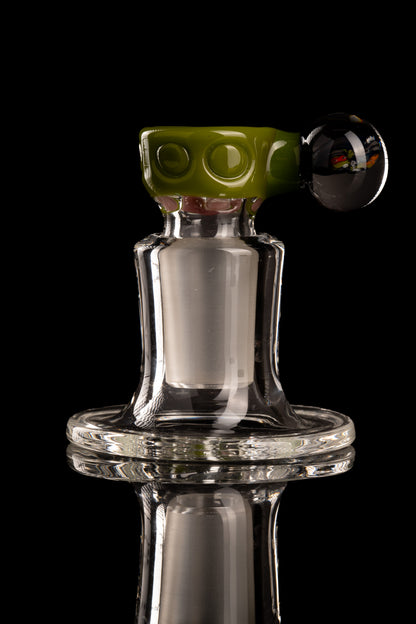 Tombstoned Glass - 18mm 4 Hole TMNT Slide - 2