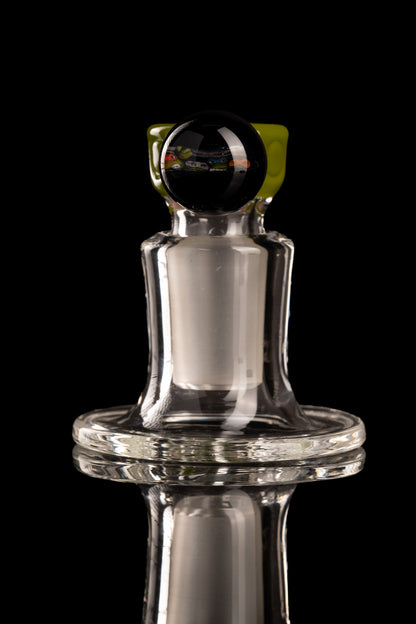 Tombstoned Glass - 18mm 4 Hole TMNT Slide - 2