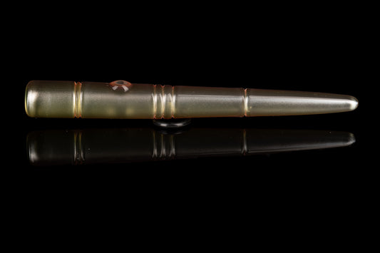 Thill Glassworks - Poker - Ghosted Pomegranate Over Electrum