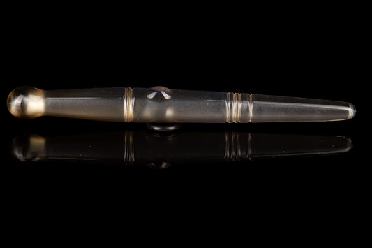 Thill Glassworks - Poker - Ghosted Electrum (marble top)