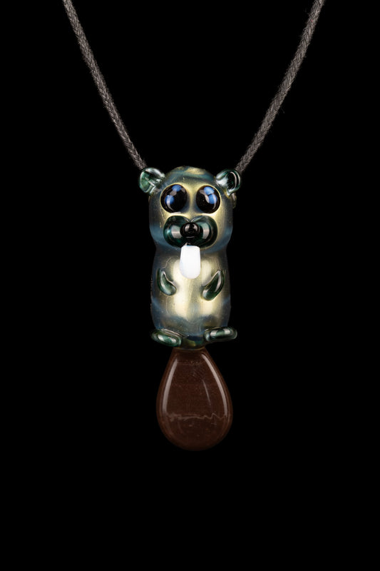 Thill Glassworks X Tony Kazy - Beaver Pendant