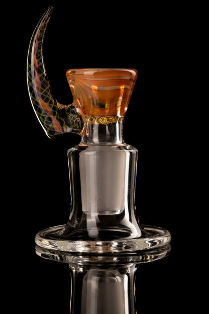 Jesse Who - 18mm 5 Hole Fumed Horn Slide - 2